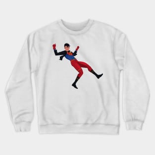 SuperBoy Floating Crewneck Sweatshirt